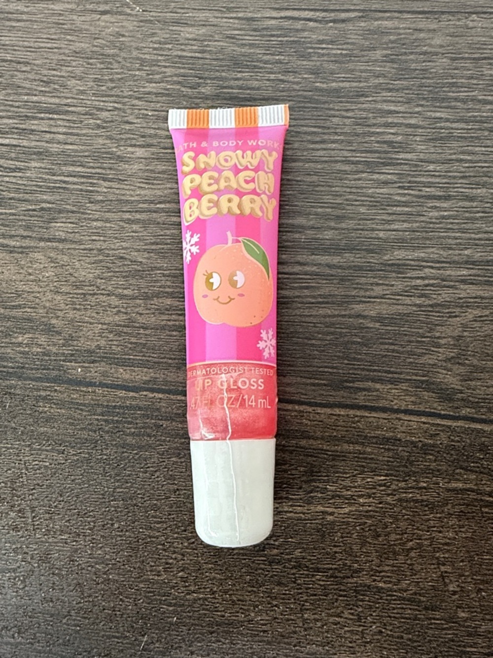 Bath & Body Works Snowy Peach Berry Lip Gloss